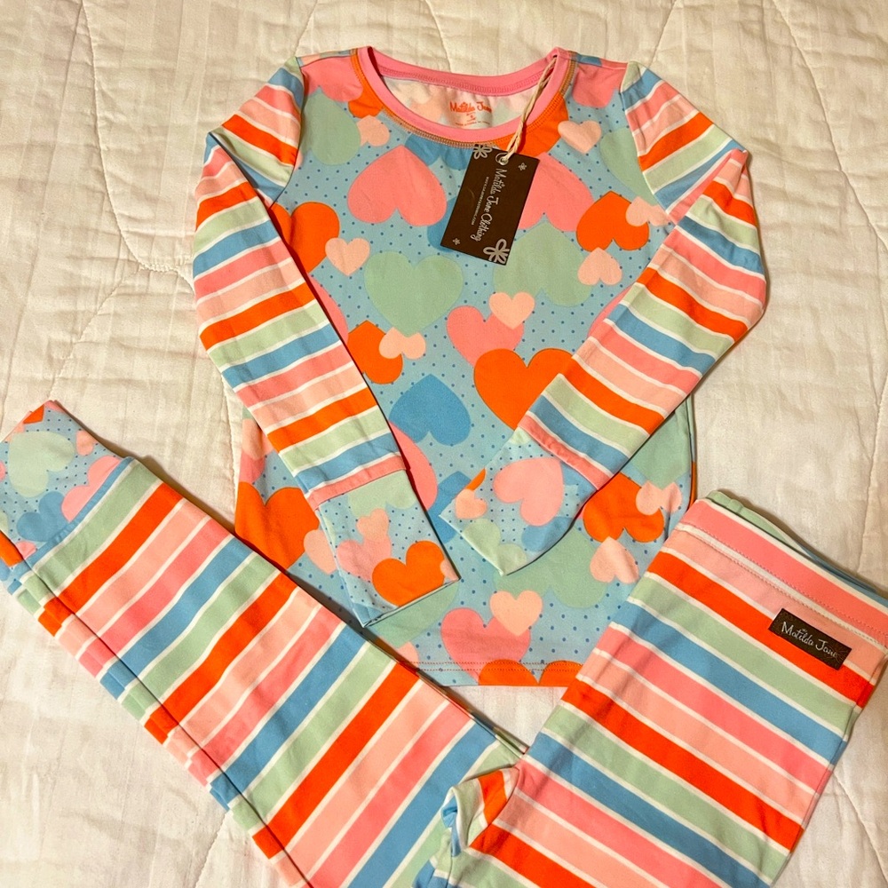 Matilda Jane pajama set girls size 6